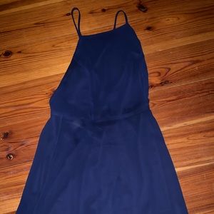 Lulus blue dress